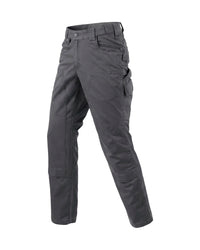 STRAUSS Double Front Twill Cargo Work Pants e.s.e:pic in carbon gray, front view