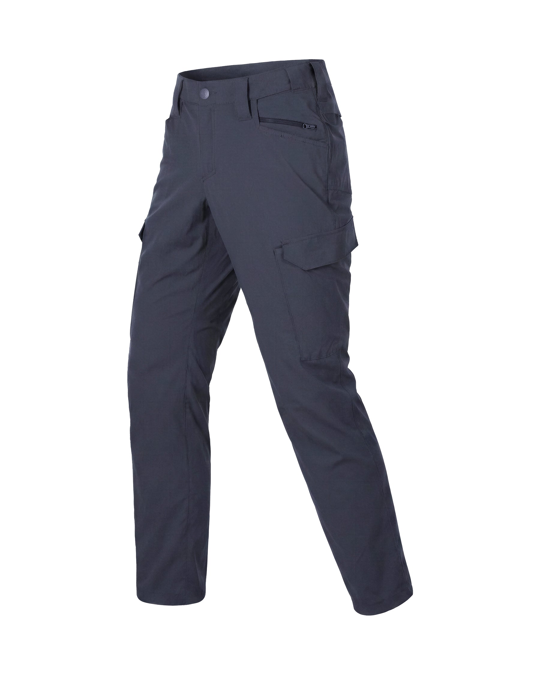 STRAUSS Stretch Ripstop Cargo Work Pants e.s.taktik in nero blue, front view