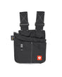 Black and platinum STRAUSS e.s.motion 2020 large tool bag with modular pockets and belt attachment points.