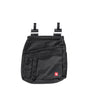 Black STRAUSS e.s.iconic tool bag with modular pockets and belt attachment points.