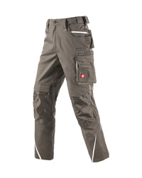 STRAUSS Cargo Work Pants e.s.motion 2020 in stone/plaster, front view
