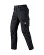STRAUSS Women's Cargo Work Pants e.s.motion ten in oxid black, front view