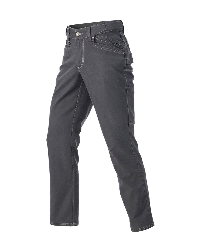 STRAUSS Women's Multipocket Work Pants e.s.vintage in pewter, front view