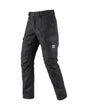 STRAUSS Cargo Work Pants e.s.vintage in black, front view