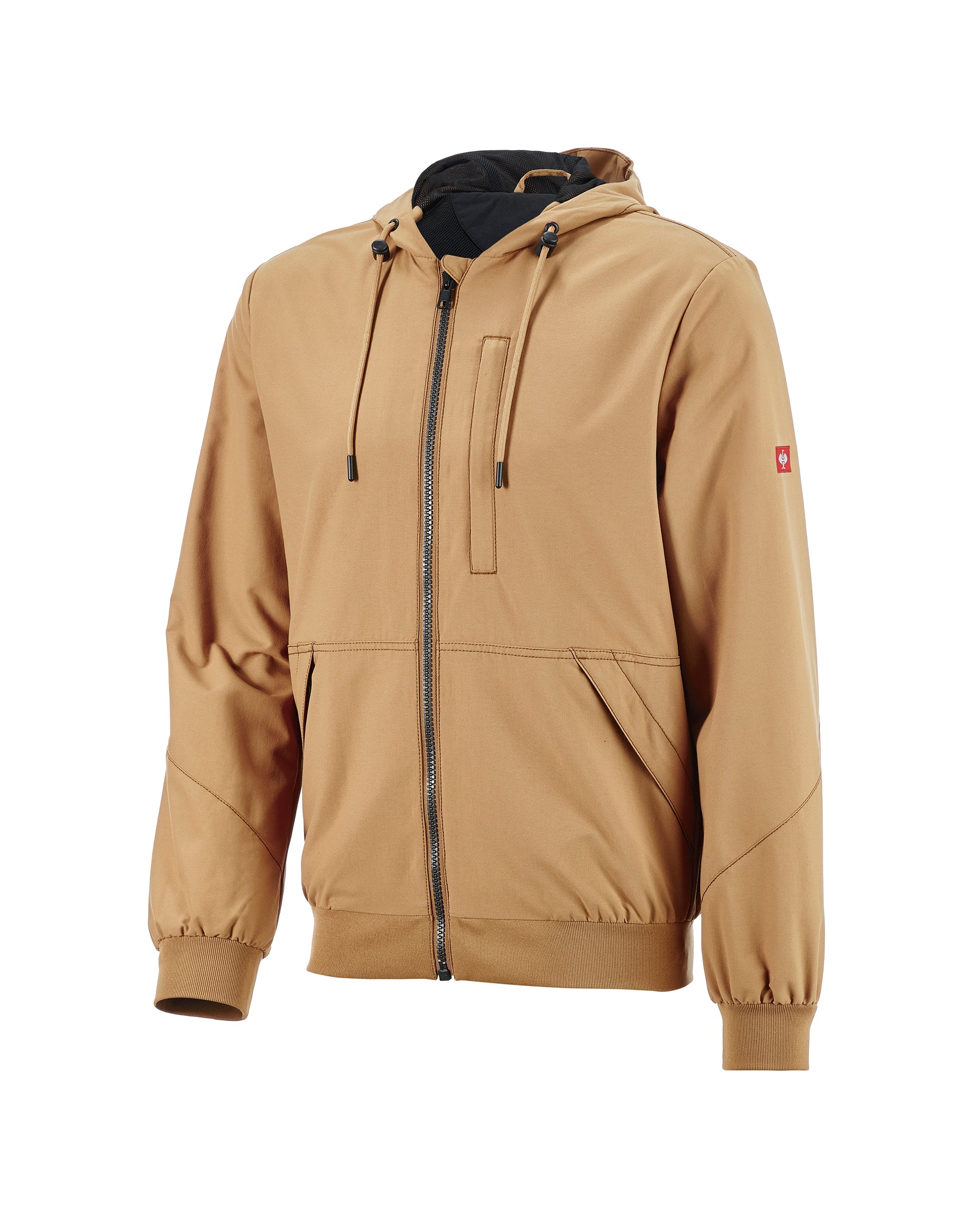 STRAUSS e.s.iconic lightweight jacket in almond brown