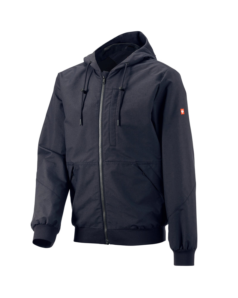 STRAUSS e.s.iconic lightweight jacket in nero blue