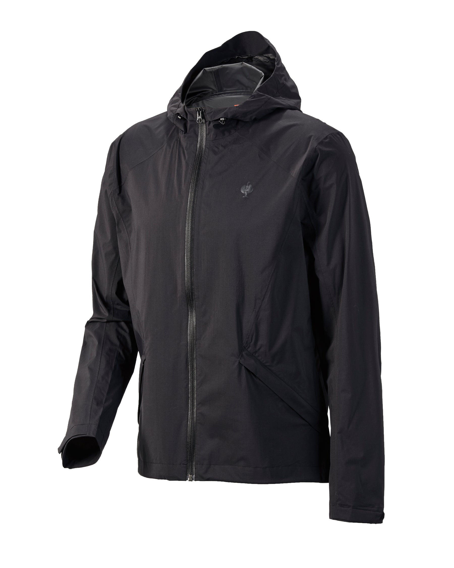 STRAUSS e.s.trail light pack windbreaker in black