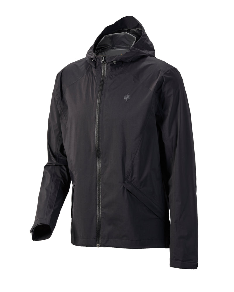 STRAUSS e.s.trail light pack windbreaker in black