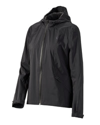 STRAUSS women's e.s.trail light pack windbreaker in black