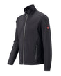 STRAUSS e.s.trail pure softshell jacket in black and carbon gray