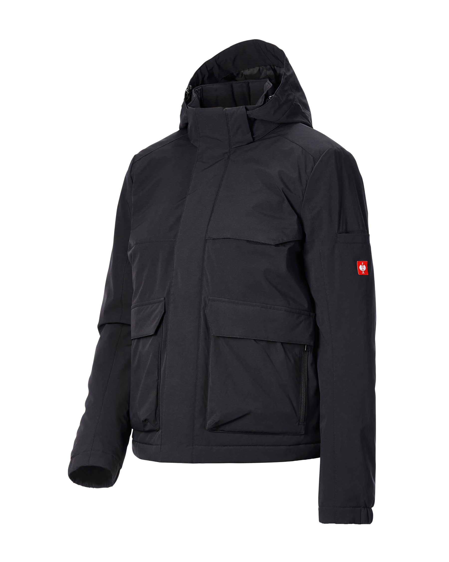 STRAUSS women's e.s.trail winter jacket in black