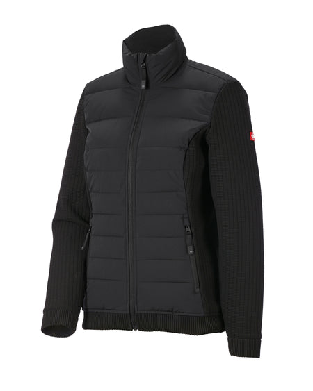 STRAUSS women's e.s.trail pure hybrid jacket in black