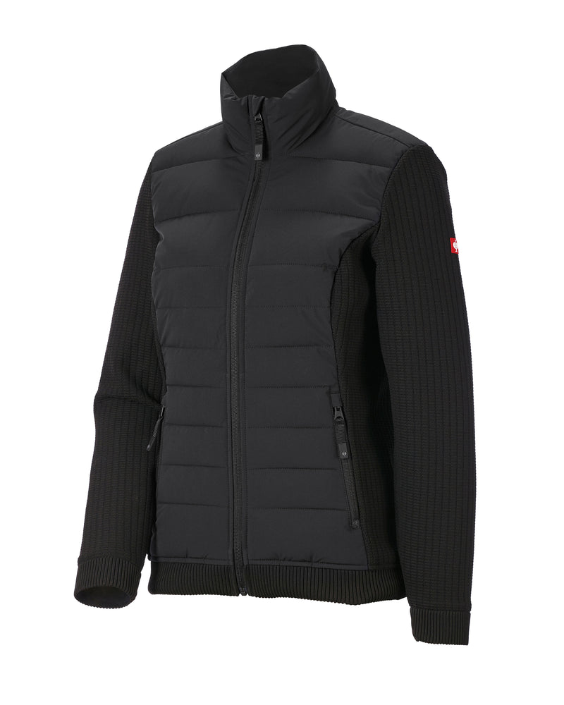 STRAUSS women's e.s.trail pure hybrid jacket in black
