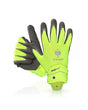 Neon yellow and anthracite STRAUSS e.s.motion 24/7 hybrid gloves with textured palms, fitted cuffs, and reinforced work grip.