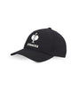 Black STRAUSS e.s.concrete cap with a curved brim.