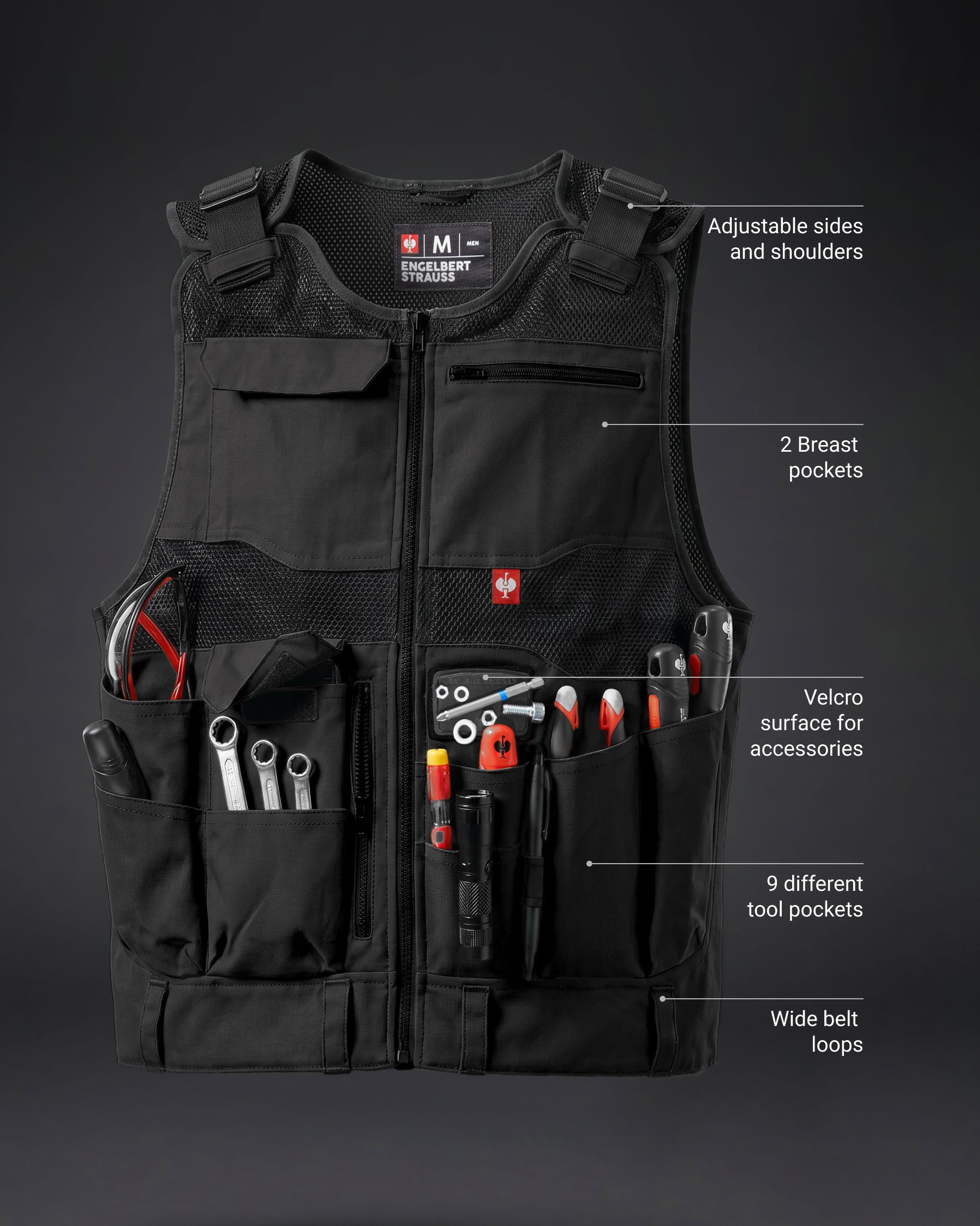 Tool Vest e.s.iconic | STRAUSS
