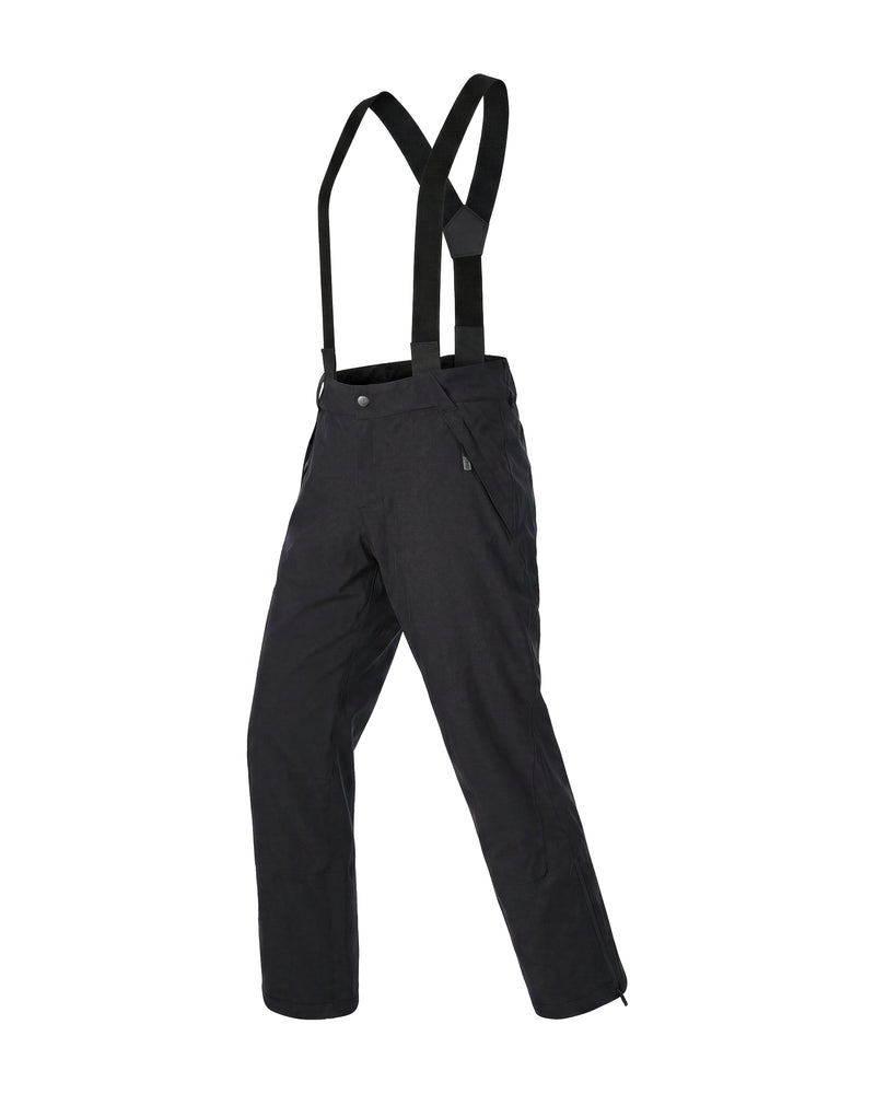 STRAUSS Functional Snow Pants e.s.trail pure in black, front view