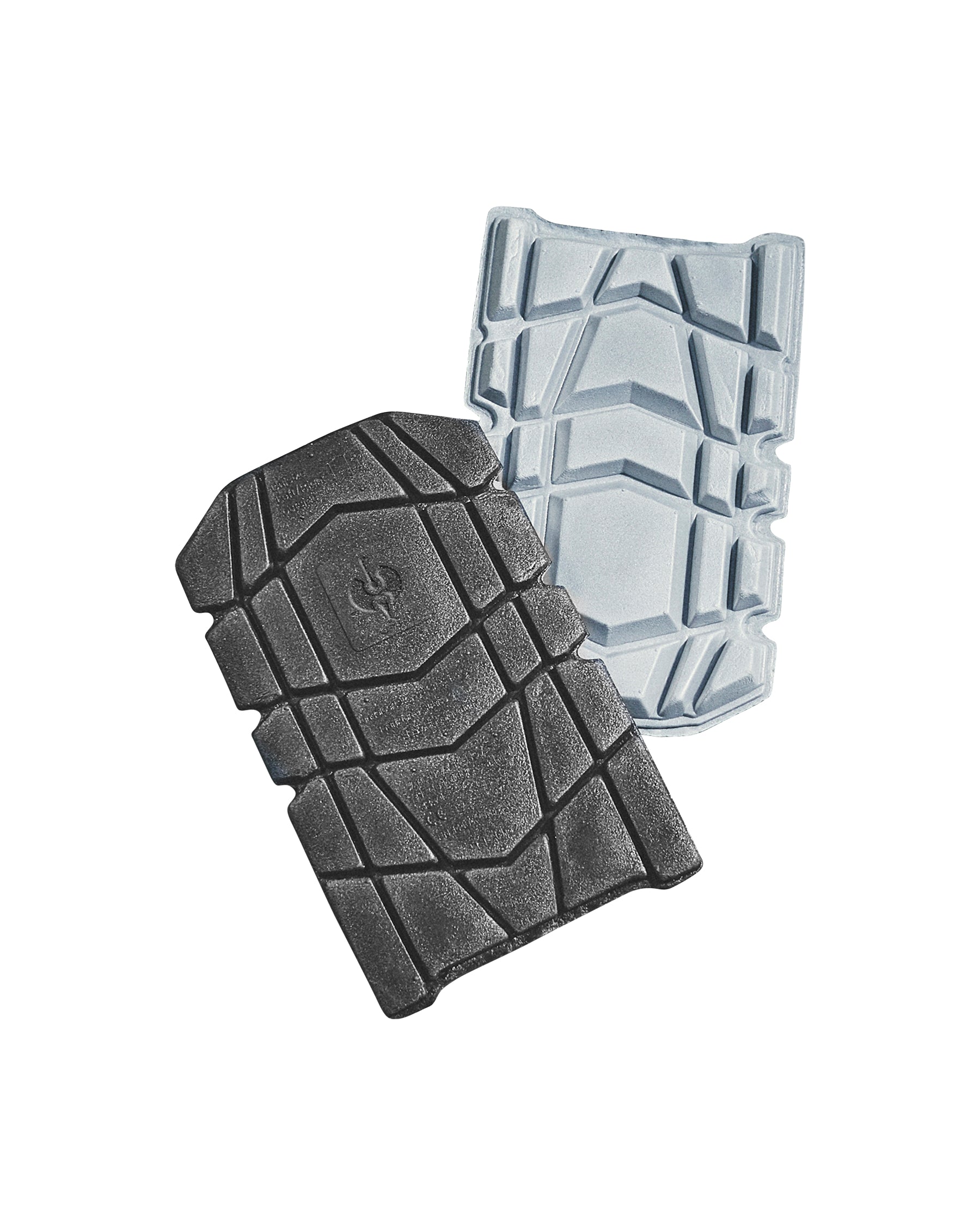 Graphite STRAUSS ergonomic knee pads shaped for work pants with knee pad pockets.