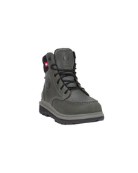 STRAUSS Ridgewood 6-inch Soft Toe Boot in Carbon gray, front three-quarter view