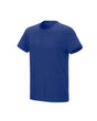 STRAUSS Cotton Stretch T-Shirt in royal blue on a plain product background