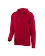 STRAUSS cotton-poly hoodie in fire red, front view