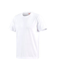 STRAUSS Cotton T-Shirt in white on a plain product background