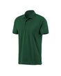 STRAUSS Cotton Polo Shirt in green on a plain product background