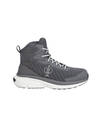 Strauss 1003 6 inch steel toe work boot in anthracite seen from the right profile