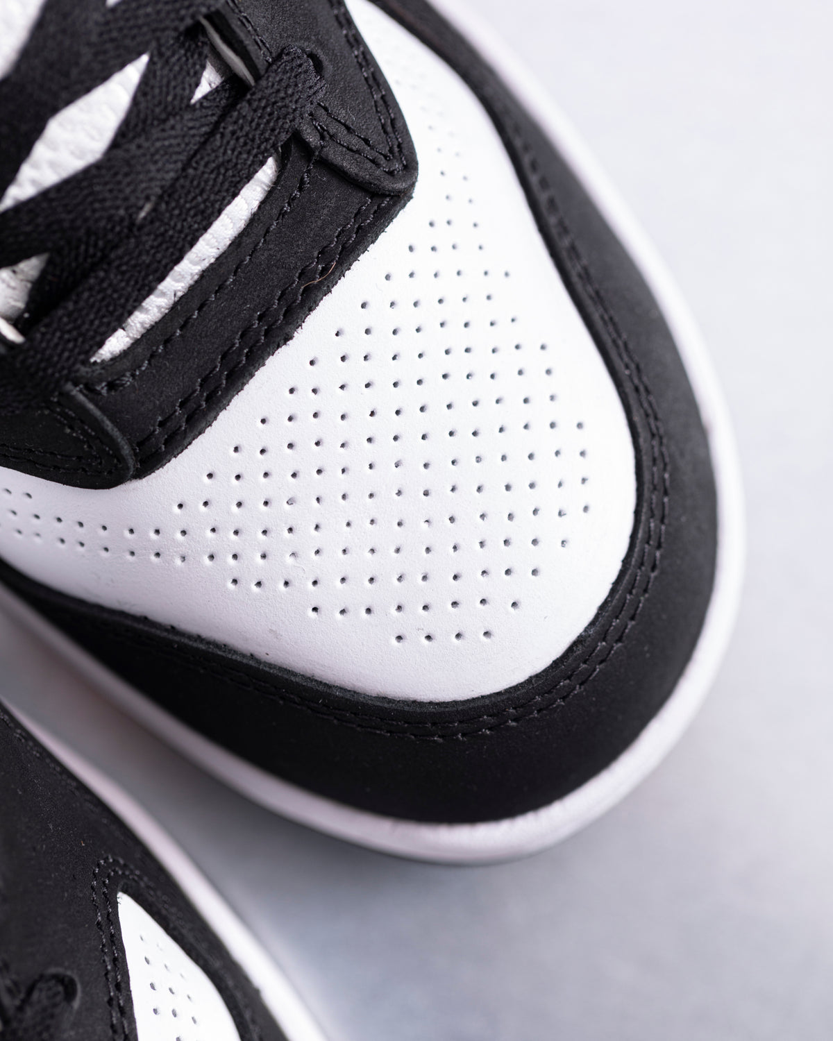 Close-up of the Eindhoven 6-inch Steel Toe Work Boot steel toe area