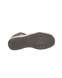 Outsole tread view of the STRAUSS Eindhoven 6-inch Steel Toe Work Boot in Stone gray and Cream
