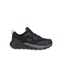 STRAUSS Harlem Composite Toe Work Shoe in Black, side profile view