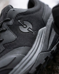 Close-up of the Harlem Composite Toe Work Shoe outsole tread