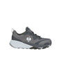 STRAUSS Harlem Composite Toe Work Shoe in Basalt gray, side profile view