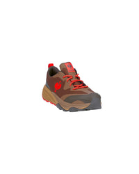 STRAUSS Harlem Composite Toe Work Shoe in Desert brown, front three-quarter view