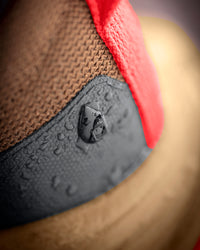 Close-up of the Harlem Composite Toe Work Shoe material
