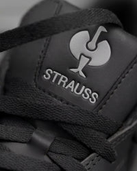 Close-up of the Philly Steel Toe Work Shoe outsole tread and traction pattern