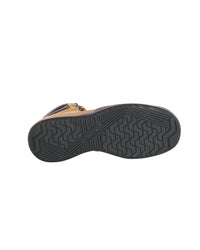 Outsole tread view of the STRAUSS Queenstown 6-inch Steel Toe Work Boot in Almond brown