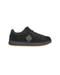 STRAUSS Tampa Steel Toe Work Shoe in Black, side profile view