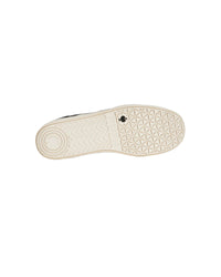 Outsole tread view of the STRAUSS Brooklyn Steel Toe Work Shoe in Carbon gray