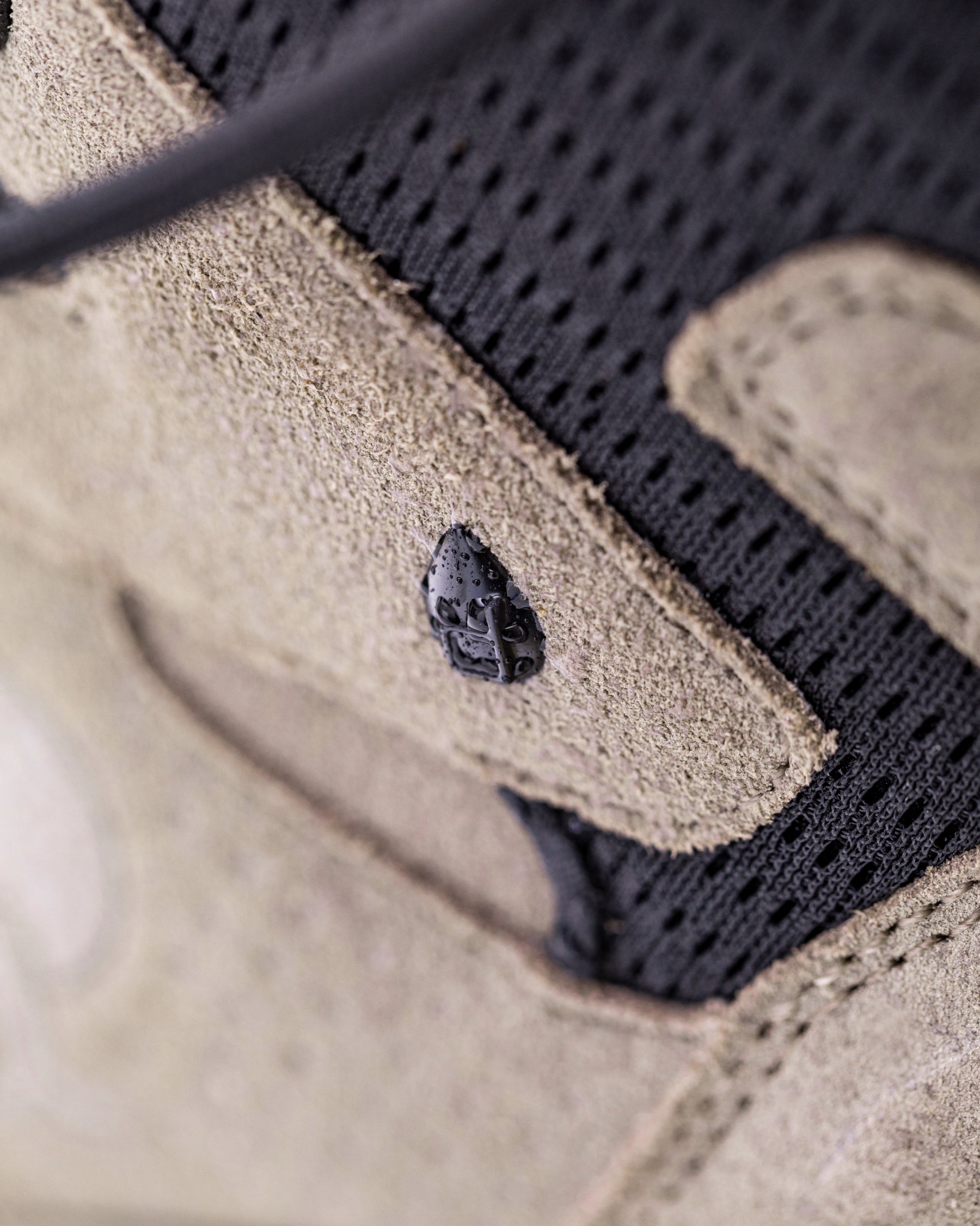Close-up of the Turin 6-inch Aluminum Toe Work Boot material