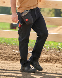 Carpenter Jeans e.s.iconic in black worn in a work setting