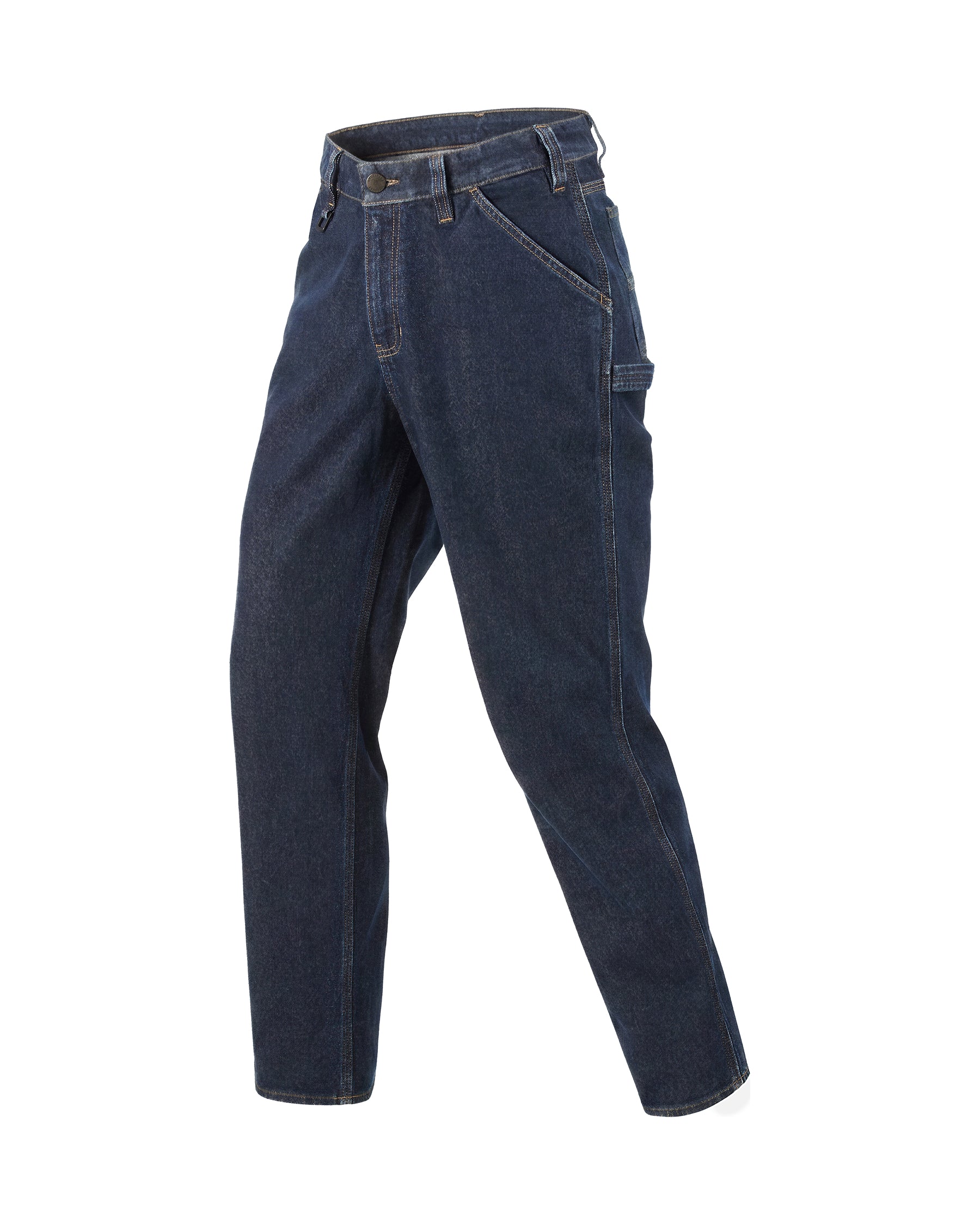 STRAUSS Carpenter Jeans e.s.iconic in dark wash, front view