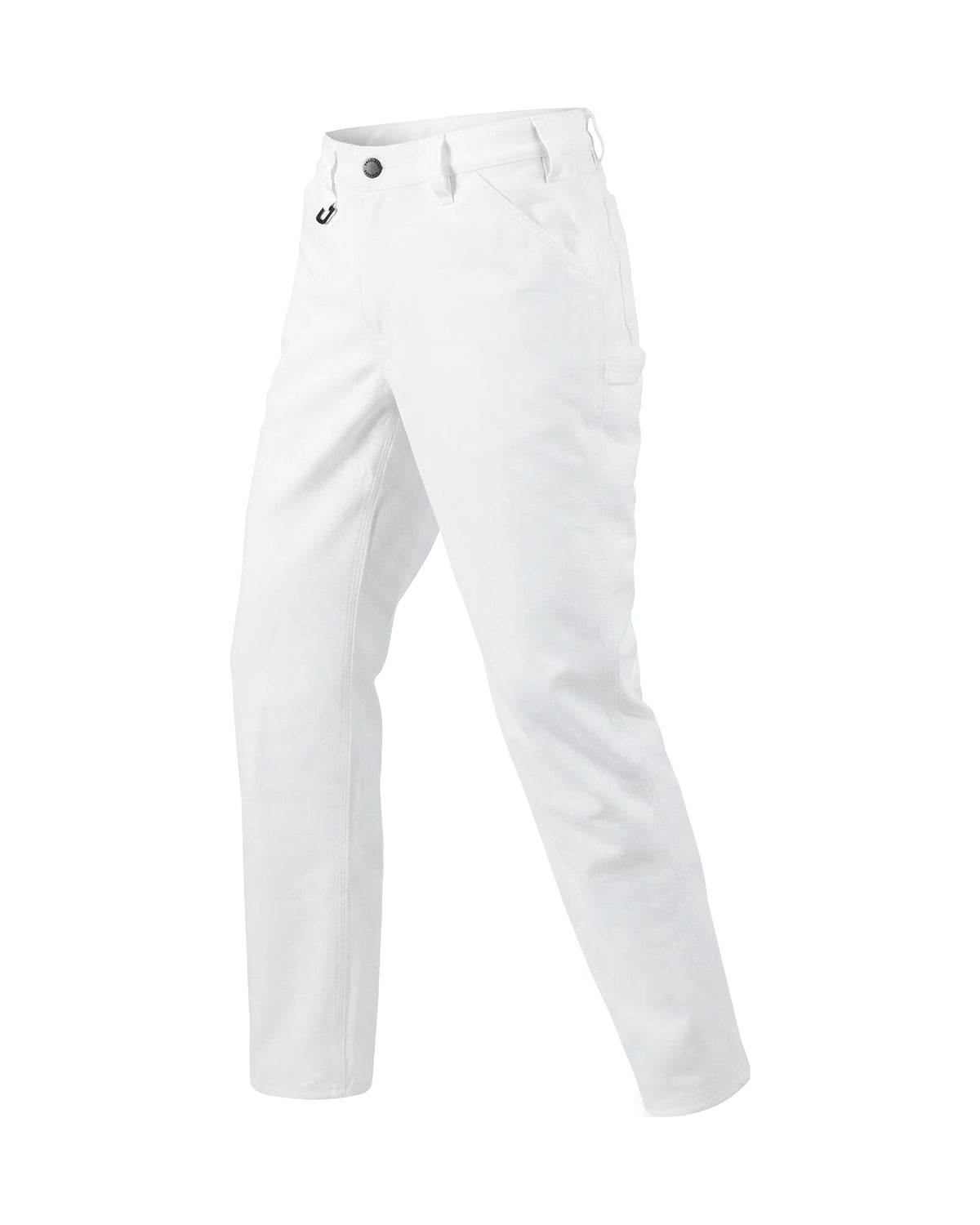 STRAUSS Carpenter Jeans e.s.iconic in white, front view