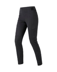 STRAUSS Women's Functional Leggings e.s.trail pure in black, front view