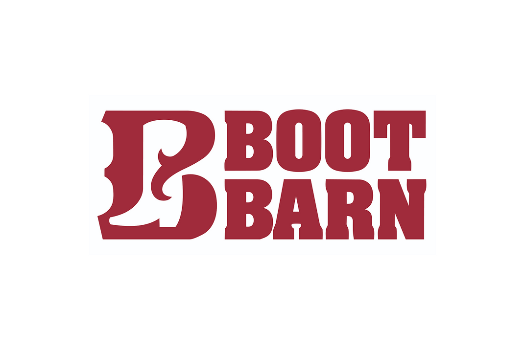 Boot Barn logo in red on a white background
