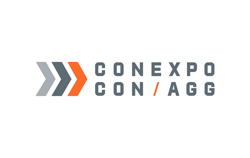 Logo of CONEXPO CON/AGG on a white background