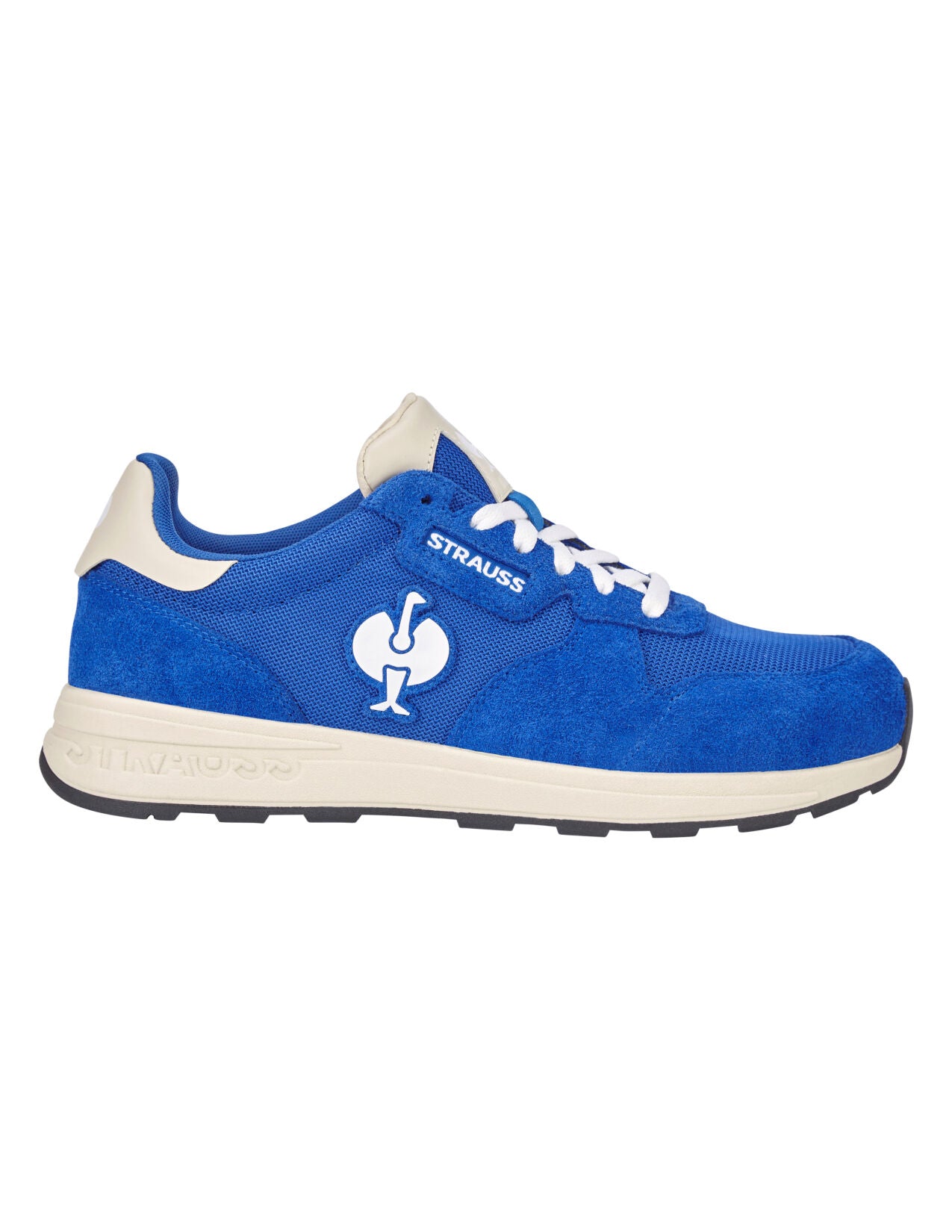Canberra Low Safety Toe Work Shoe, gentianblue