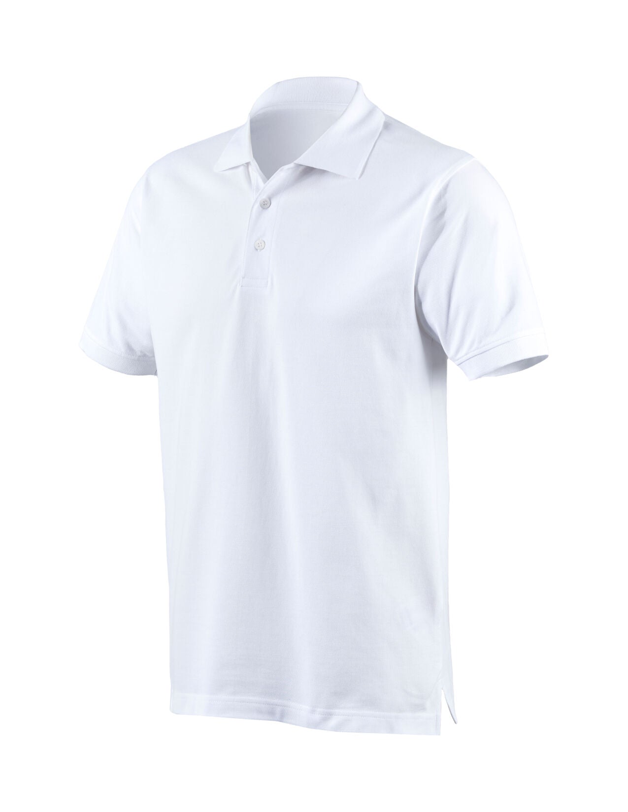 Cotton Polo Shirt in white