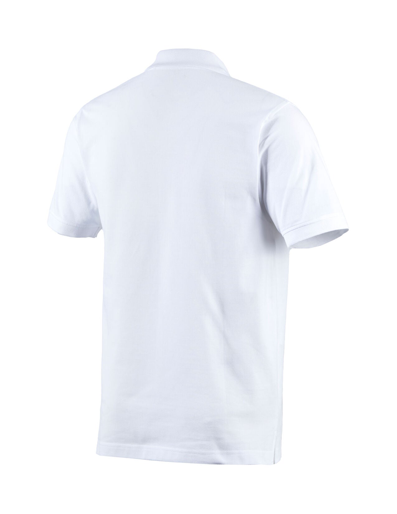 Cotton Polo Shirt in white