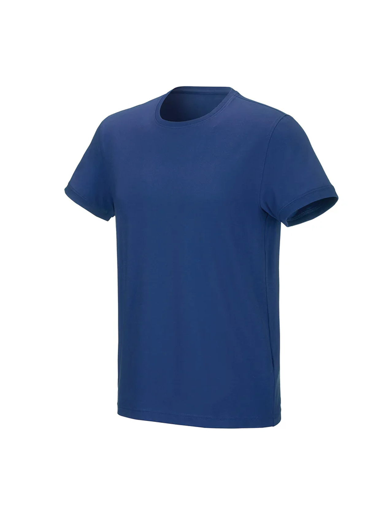 Blue t-shirt on a white background